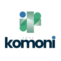 Komoni logotipo Komoni